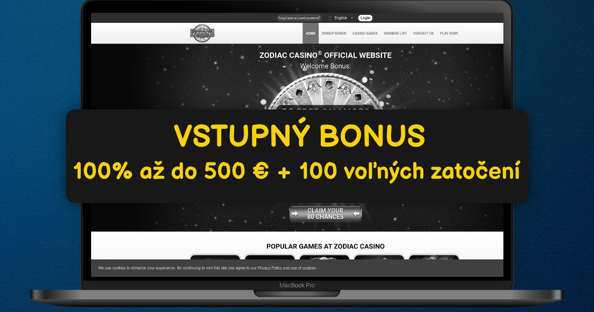 Zodiac Casino banner